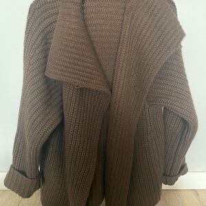 Vince Chocolate Knit Sweater